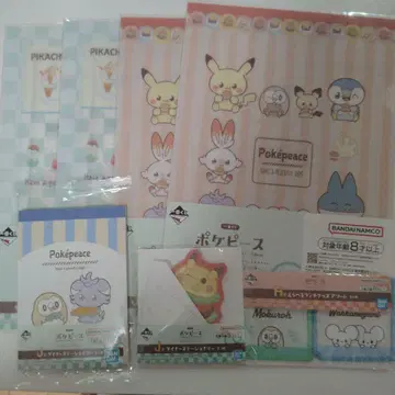 포켓 피스 제일복권 J상 6개 H상 1개 세트