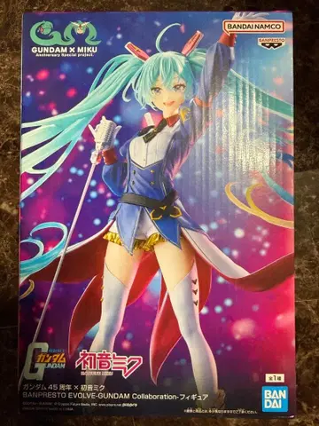 GUNDAM X MIKU 피규어 하츠네 미쿠