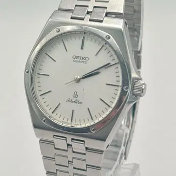 SEIKO QUARTZ 세이코 실버 웨이브 손목시계 정크