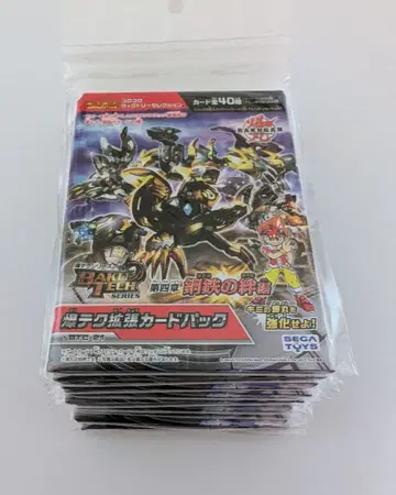 바쿠간 바쿠테크 확장 카드팩 제4장 강철의 유대편 10팩 1