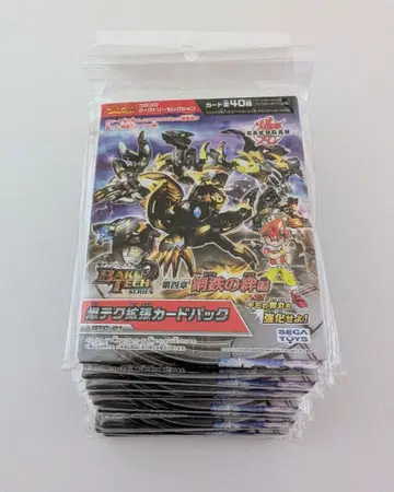 바쿠간 바쿠테크 확장 카드팩 제4장 강철의 유대편 10팩 2