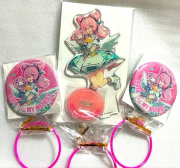 젠레스 존 제로 산리오 캐릭터즈 아크릴 스탠드 캔뱃지 아리아 마이멜로디