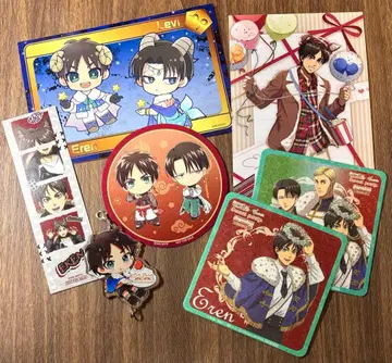 진격의 거인 에스크 리바이 콜라보 혜택 엘렌 리바이 7종