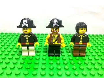 LEGO 해적 미니 피규어 3개 세트 정품