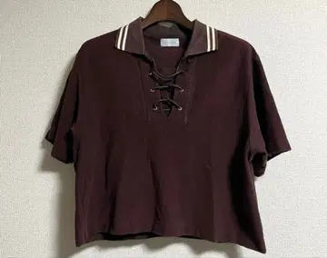 LITTLEBIG 리틀빅 레이스업 피케 셔츠