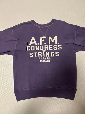 Warehouse 맨투맨 네이비 40