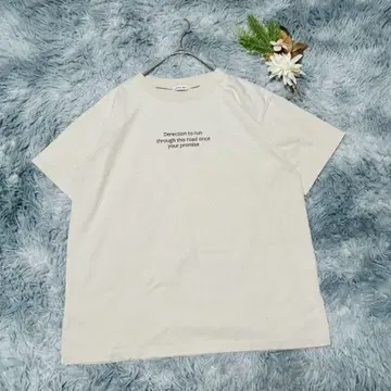 INGNI (M) 반팔 T셔츠 크루넥 로고 캐주얼