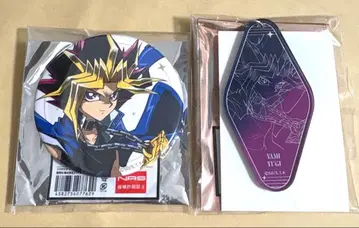 유희왕 콜라보 카페 강적편 아크릴 키링 캔뱃지 어둠의 유우기