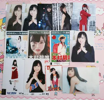 HKT48 모토무라 아오이 브로마이드 묶음 판매 포켓 스쿨 달력