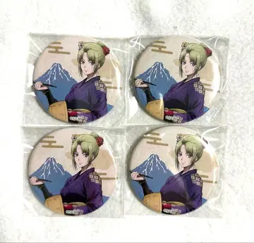 은혼 요시와라 대염상 JR 도카이 최애 여행 한정판 캔뱃지 츠키요미 4개