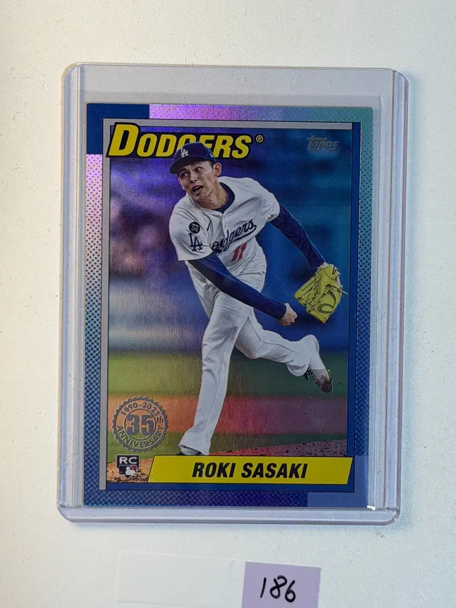 사사키 로키 Topps RC MLB 야구카드