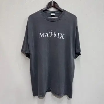 90s THE MATRIX Movie Logo Tee(XL) 매트릭스