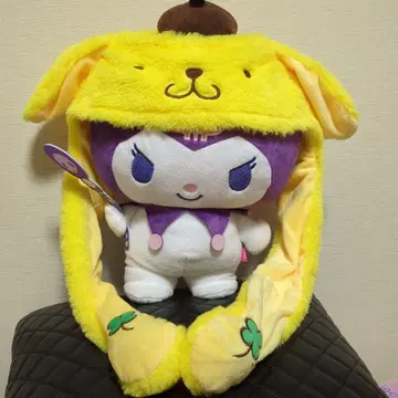 폼폼푸딩 귀 쫑긋 움직이는 모자 머리 장식 택 포함 산리오