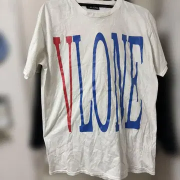 VLONE 로고 T셔츠 화이트
