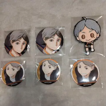 하이큐!! 스가와라 코시 캔뱃지