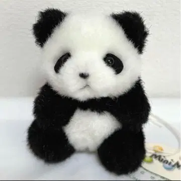 [가격 인하 불가] 새상품 조이풀메이트 레트로 죽순 팬더 키링