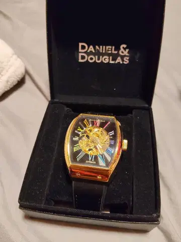 Daniel & Douglas 손목시계 골드/블랙