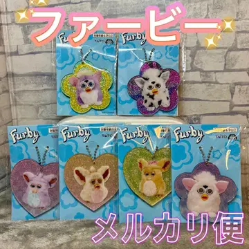 퍼비 레트로 퍼비 반짝반짝 아크릴 키링 전 6종 세트