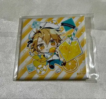 AMNESIA 스퀘어 캔뱃지 오토메이트 여름의 시장 2018 토마