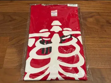 사바시스타 PIZZA OF DEATH 티셔츠 레드 XL 사이즈 빨간색