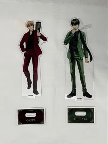 DMM 스크래치 은혼 C상 아크릴 스탠드 오키타 소고 히지카타 토시로