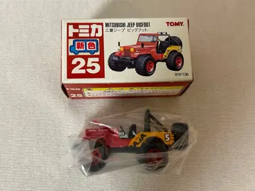 토미카 빨간 상자 25 미쓰비시 지프 빅풋 신색 씰 포함