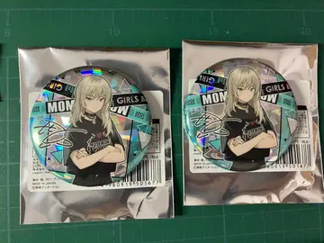 가시없는가시개미 박동의 미래 캔뱃지 카와라기 모모카 사인 2개