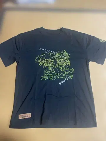 [레어] 점프전 한정판 헌터헌터 T셔츠 곤 키루아 공식