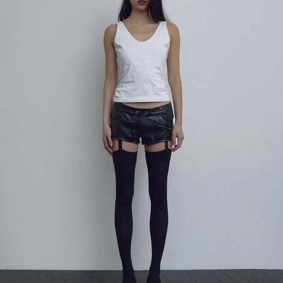 Bohemian Seoul Motorcycle Leather Shorts Pants on Bunjang Global Site.