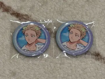 향기로운 꽃은 늠름하게 피다 가라오케 철인 캔뱃지 2세트 츠무기 린타로