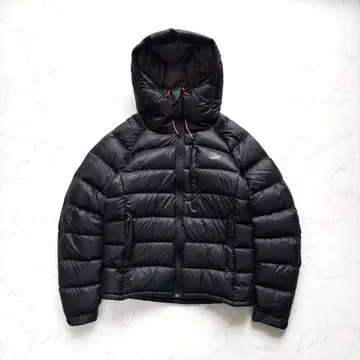 로우 알파인 다운 자켓 후디드 파텍스 퀀텀 블랙 L