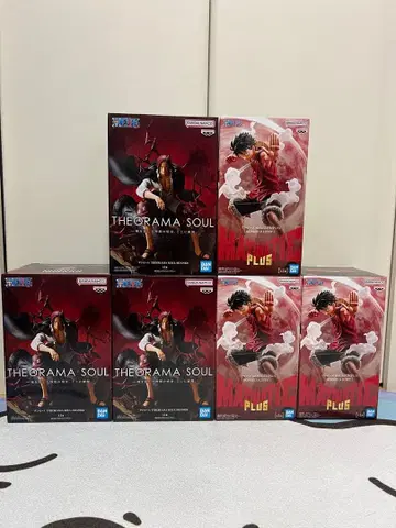 원피스 디오라마 소울 샹크스 맥시매틱 플러스 루피 6체 세트