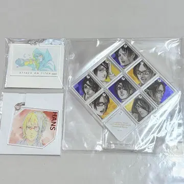 진격의 거인 한지 아크릴 세트 아니크