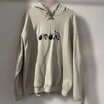 봄버맨 x 펑크 드렁커스 후드티 L 사이즈