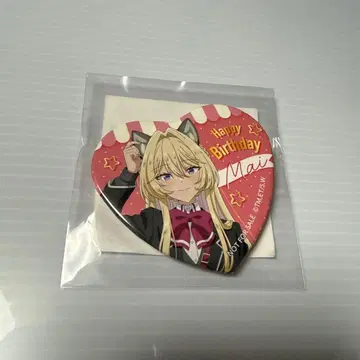 와타나레 제비뽑기당 벌스데이 하트 캔뱃지 마이