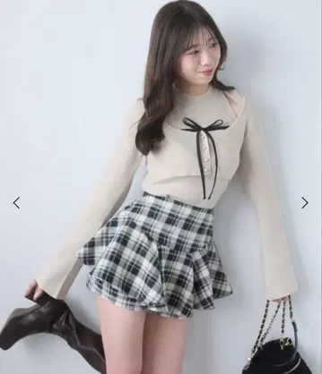 MAJESTIC LEGON 아메스리 니트 세트 후디 가디건 셋업