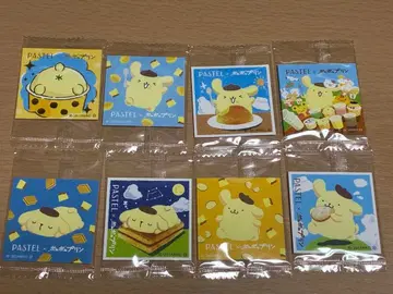 폼폼푸딩 바삭바삭 러스크 파스텔 씰 전 8종 컴플리트 컴프