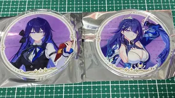 붕괴3rd 아크릴 코스터 2개 그라테 라이덴 메이