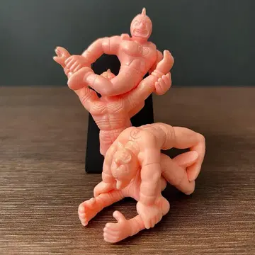 근육맨 지우개 스구루 버전 & 아타루 버전 머슬 스파크