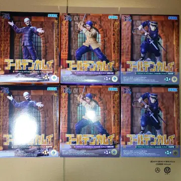 골든 카무이 XrossLink 피규어 츠루미, 코이토, 츠키시마 각 2개