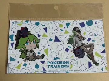 포켓몬 트레이너 스티커 씰 N 조로아 포켓몬 센터 Trainers