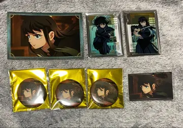 귀멸의 칼날 엽서 캔뱃지 컬렉션 토키토 무이치로