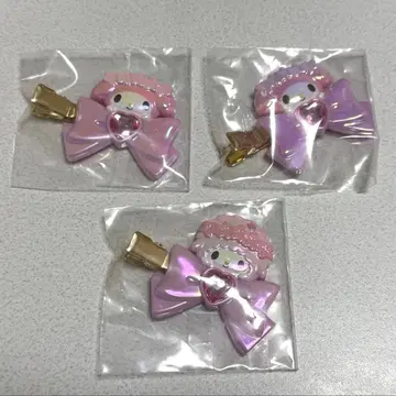 산리오 사쿠라 시크릿 앞머리 클립 마이멜로디 피아노