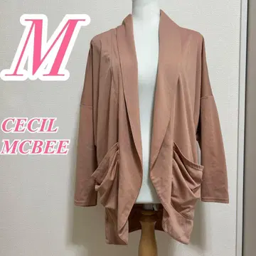 CECIIL McBEE 세실 맥비 핑크 자켓 M 깔끔한