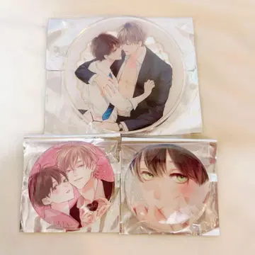 BL [ 애프터 미드나잇 스킨 ] 아크릴 코스터 캔뱃지 그라테