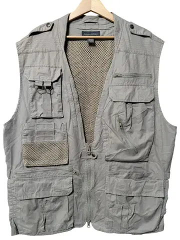 BANANA REPUBLIC 90s 헌팅 낚시 베스트