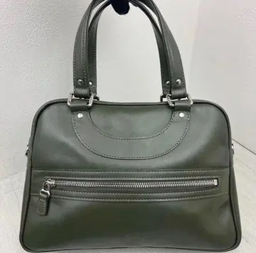 컨디션 최상 쟉크 루소 리스본 핸드백 숄더백 올리브