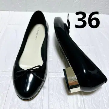 TEMPERATE 템퍼레이트 레인 슈즈 발레 슈즈 메탈 힐