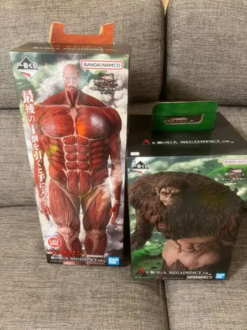 제일복권 진격의 거인 피규어 3종 세트