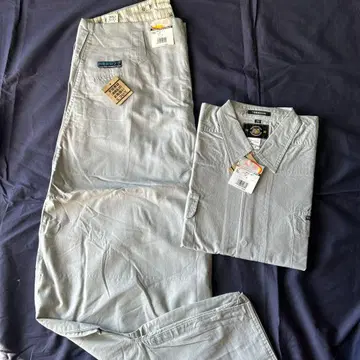 TORAICHI 여름용 초 롱 팔분과 토비 셔츠 세트 3L 그레이